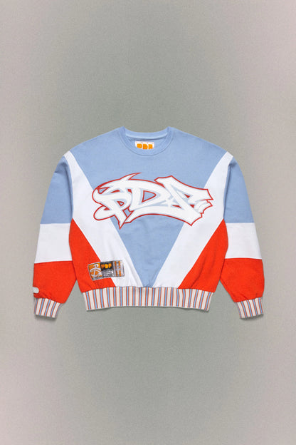 Sweatshirt Logo Blue & Orange