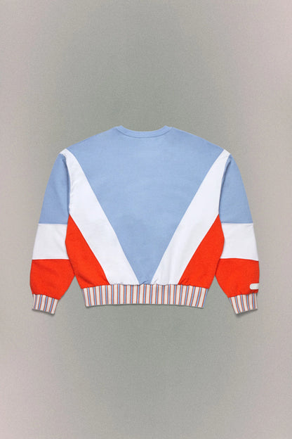 Sweatshirt Logo Blue & Orange