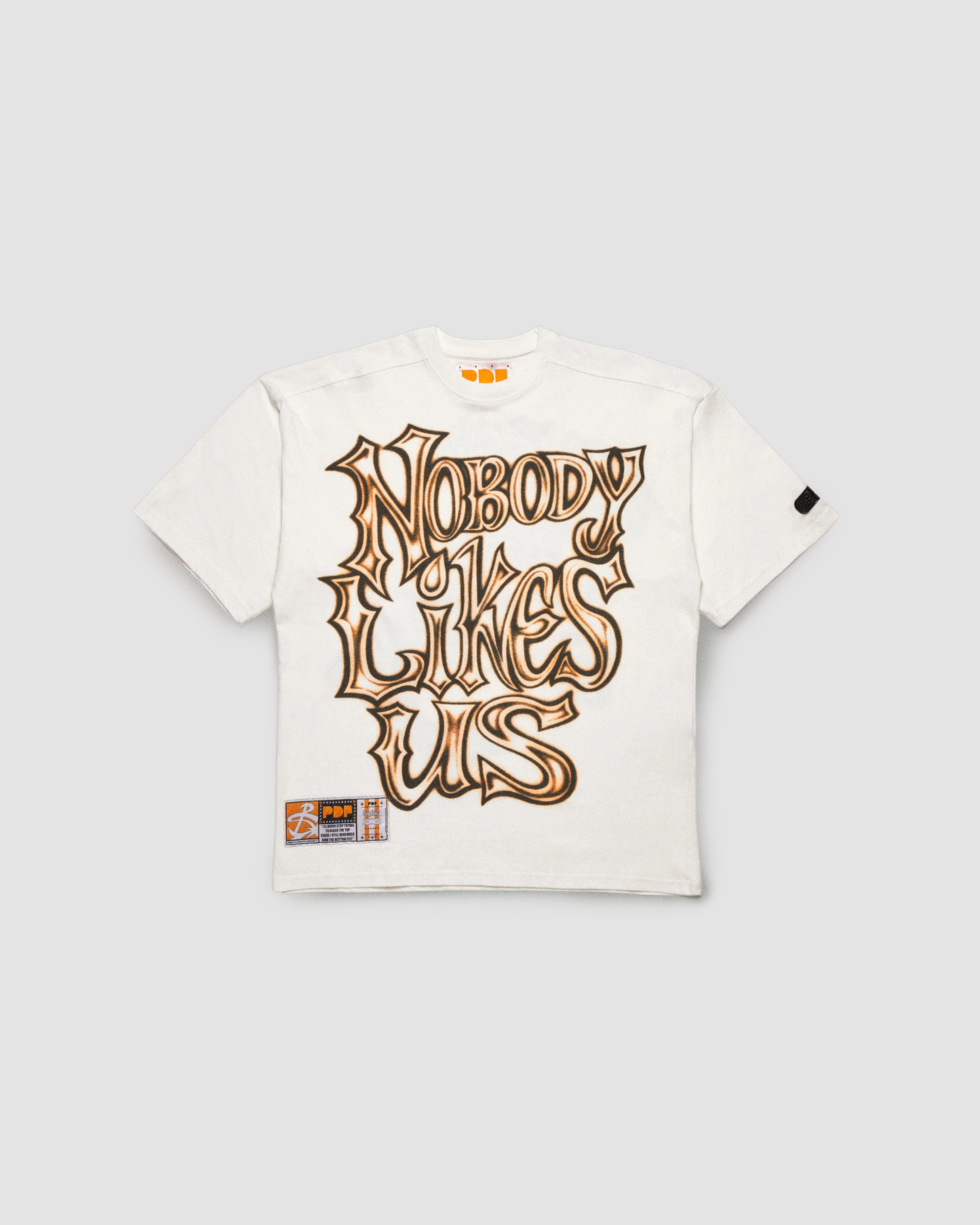 T-shirt Nobody Likes Us White