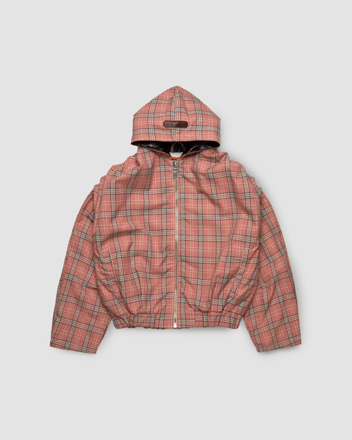 Jacket Hoodie Piuma Pink