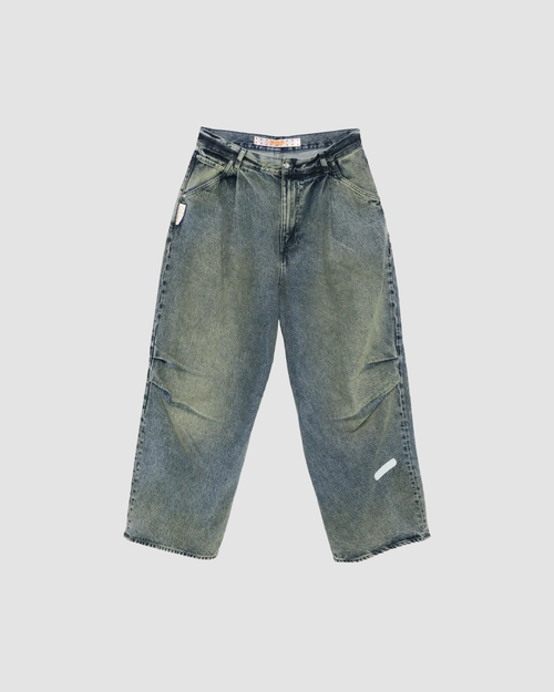 Jeans Fat Angelo Washed Green