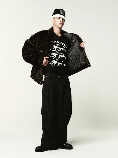 Pants Leopant Black