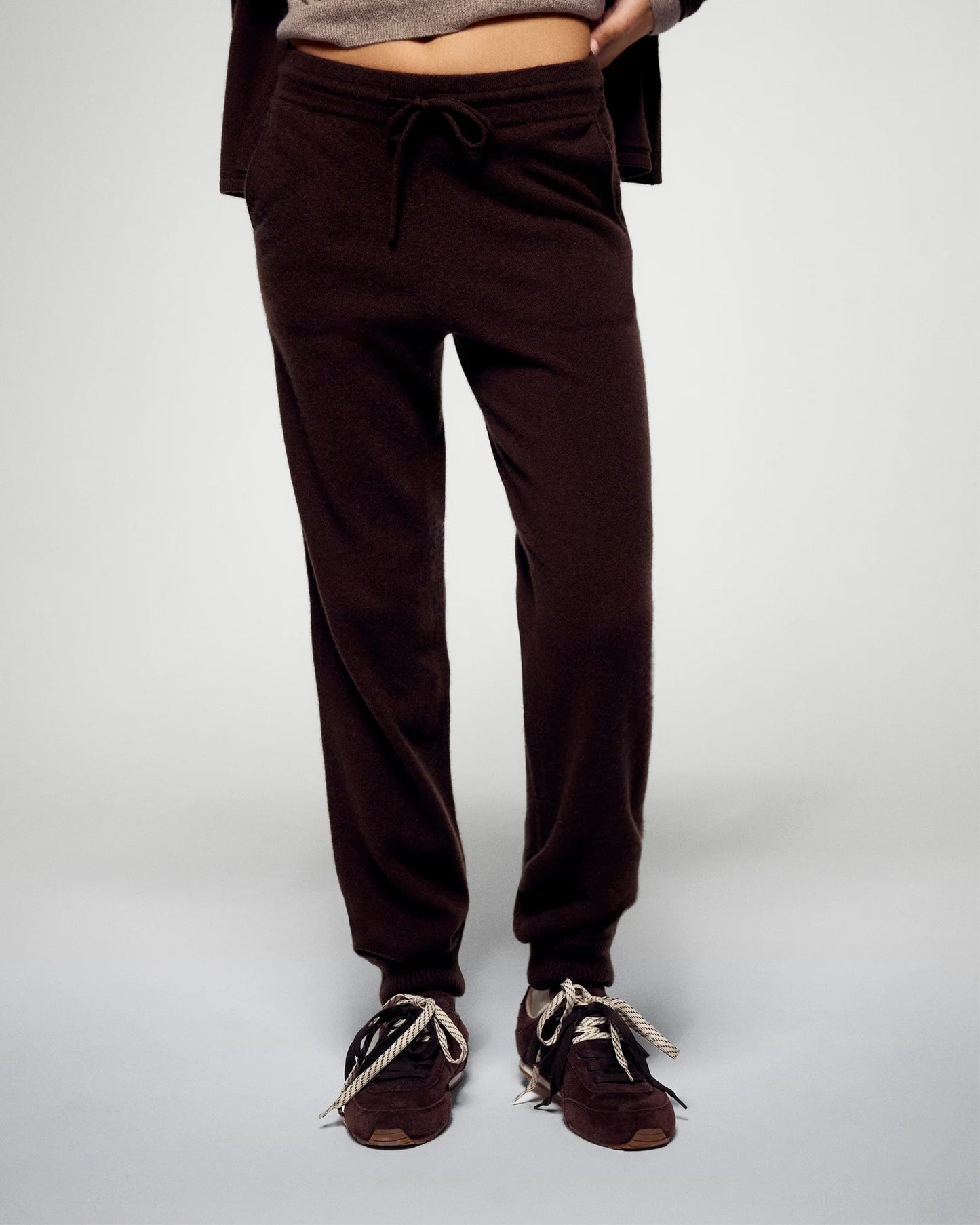 Pants Jogging Droit Chocolat
