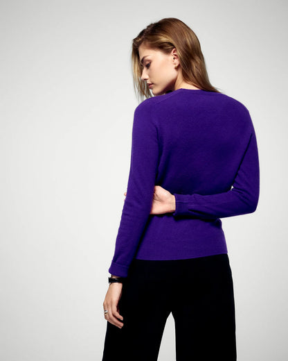 Sweater Colrond Velvet Purple