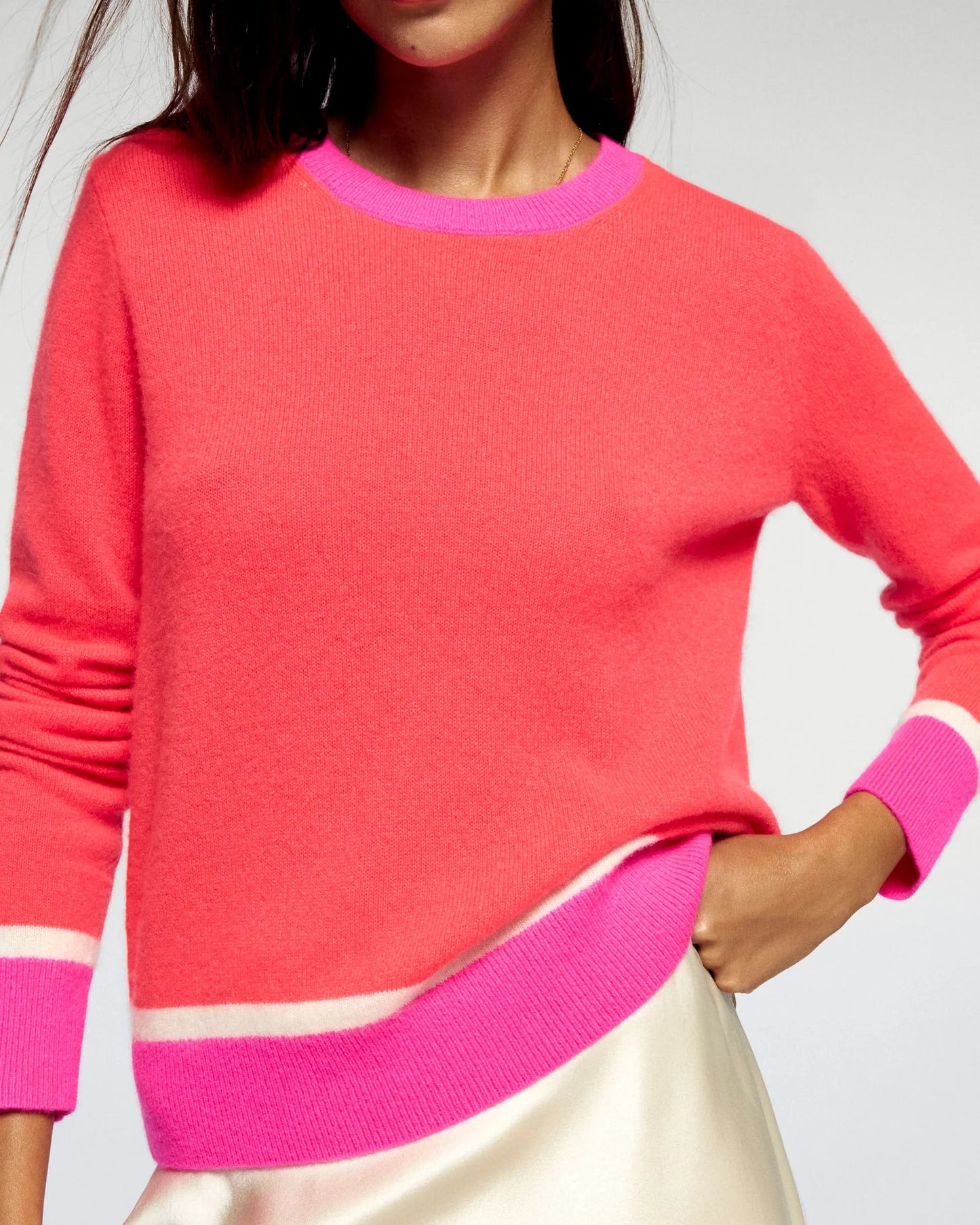 Sweater Future Two Tone Pink