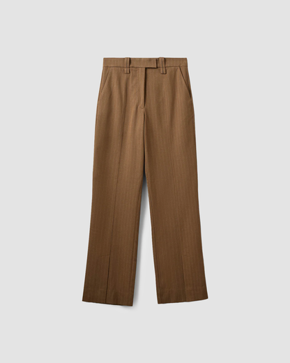 Pants Amila Pinstripe Brown