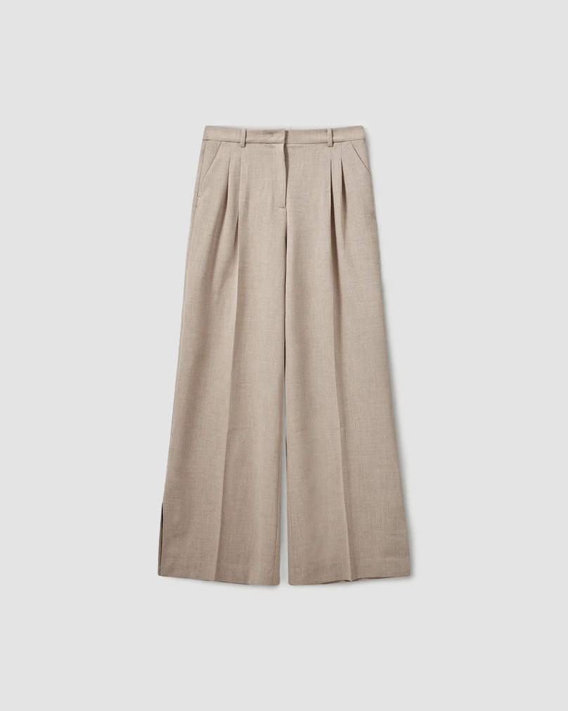 Pants Pisano Melange Beige