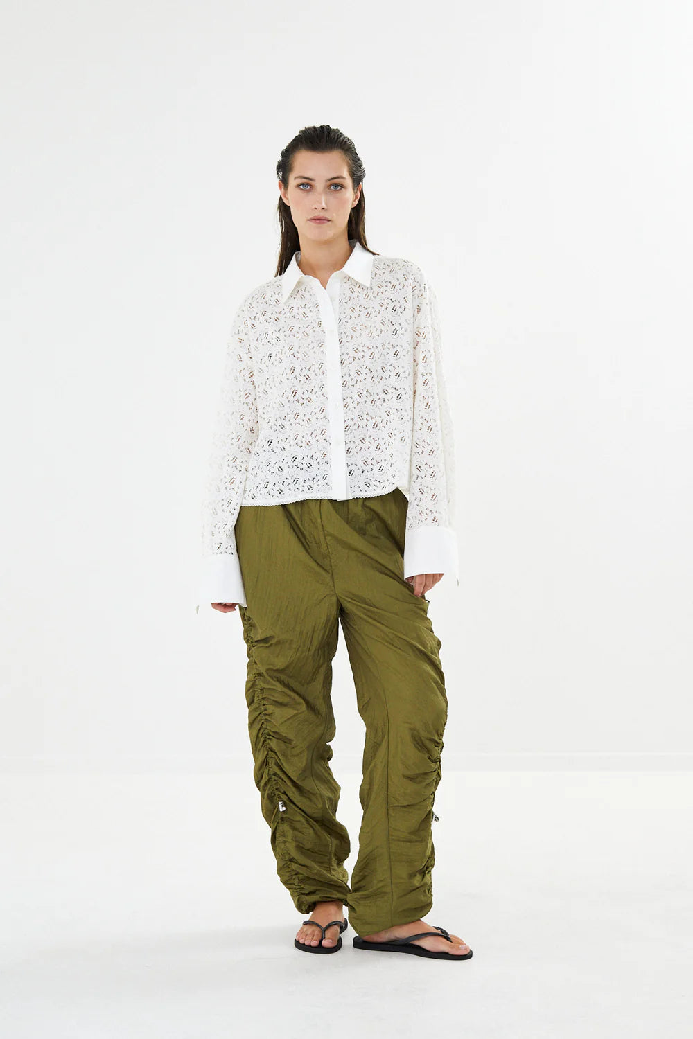 Pants Pina Parachute Olive