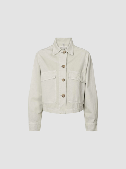 Jacket Neva Canvas Light Grey