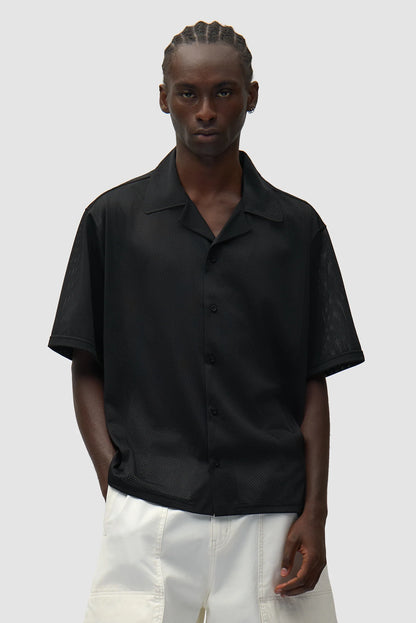 Shirt Mesh Black