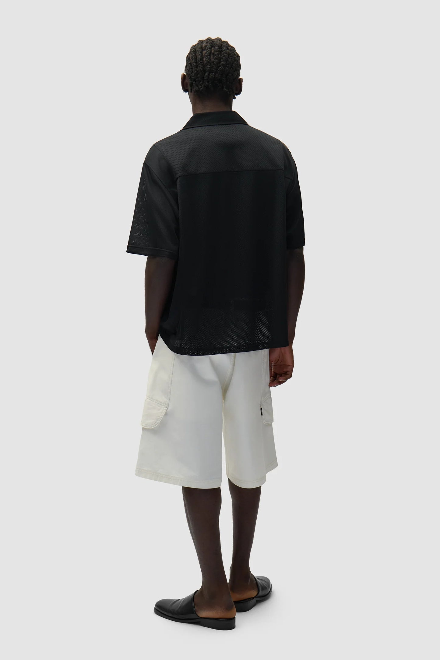 Shirt Mesh Black