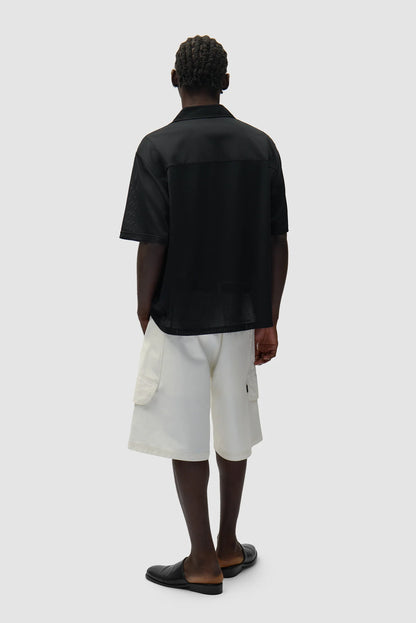 Shirt Mesh Black
