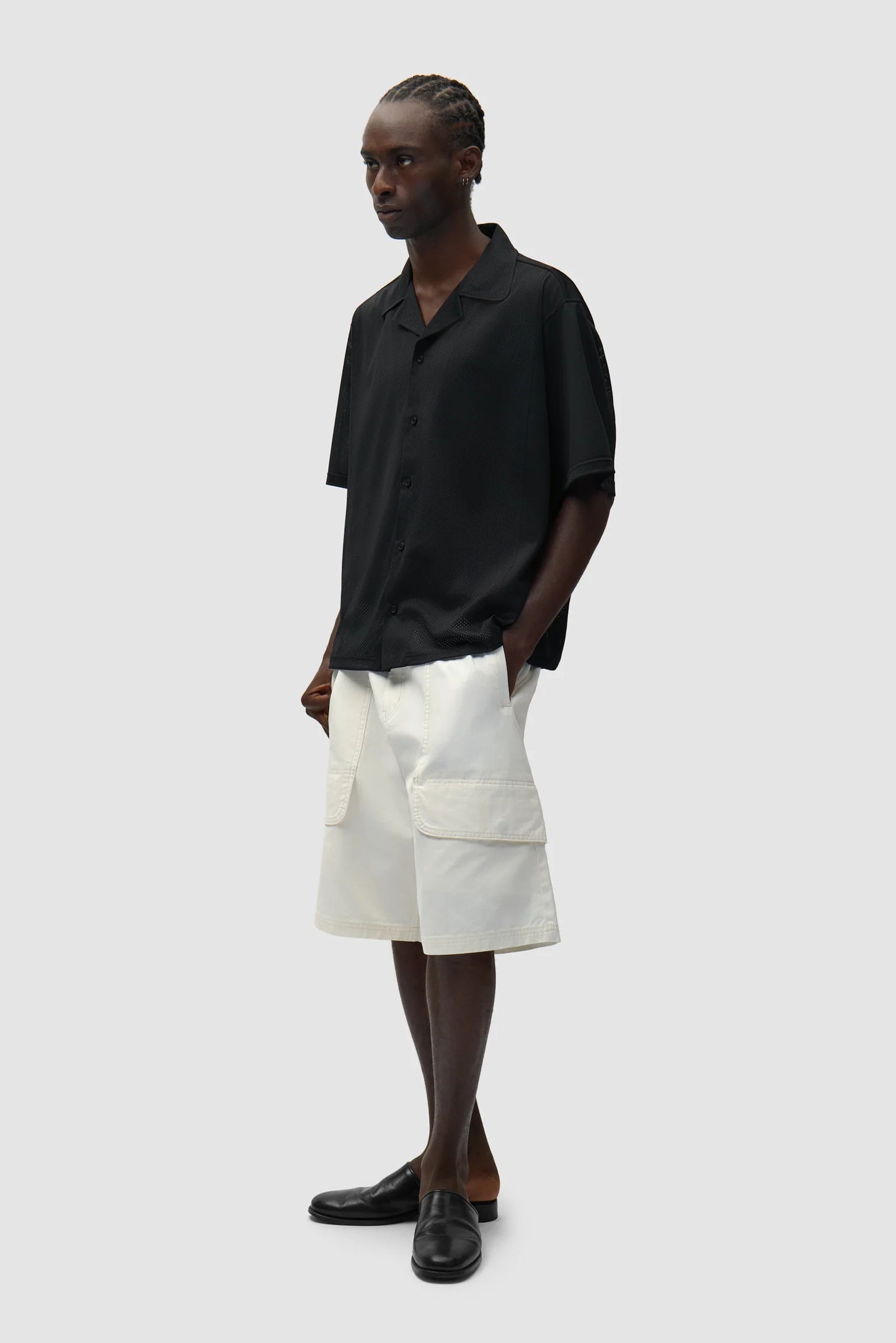 Shirt Mesh Black