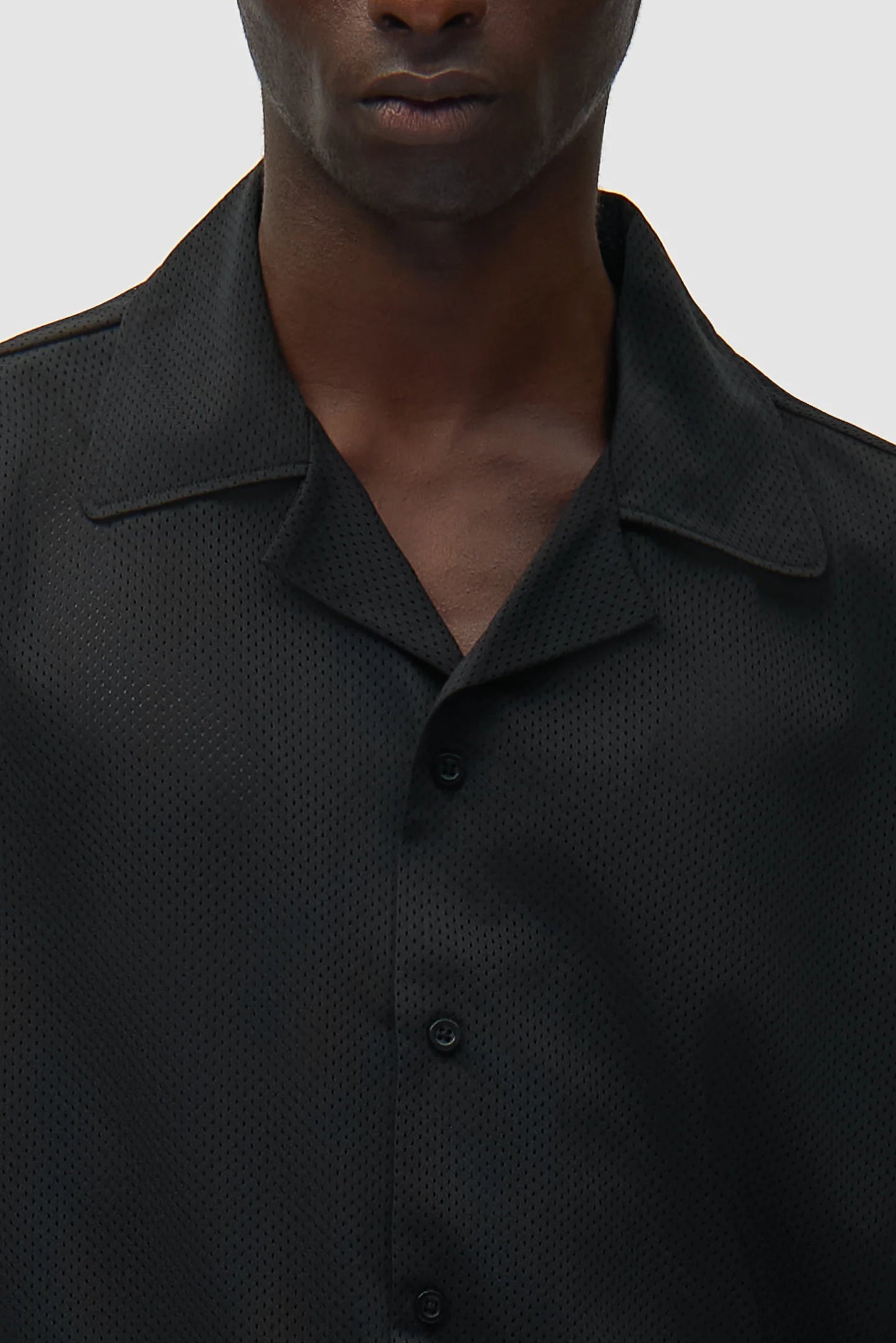 Shirt Mesh Black