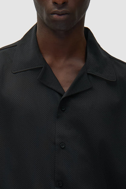Shirt Mesh Black