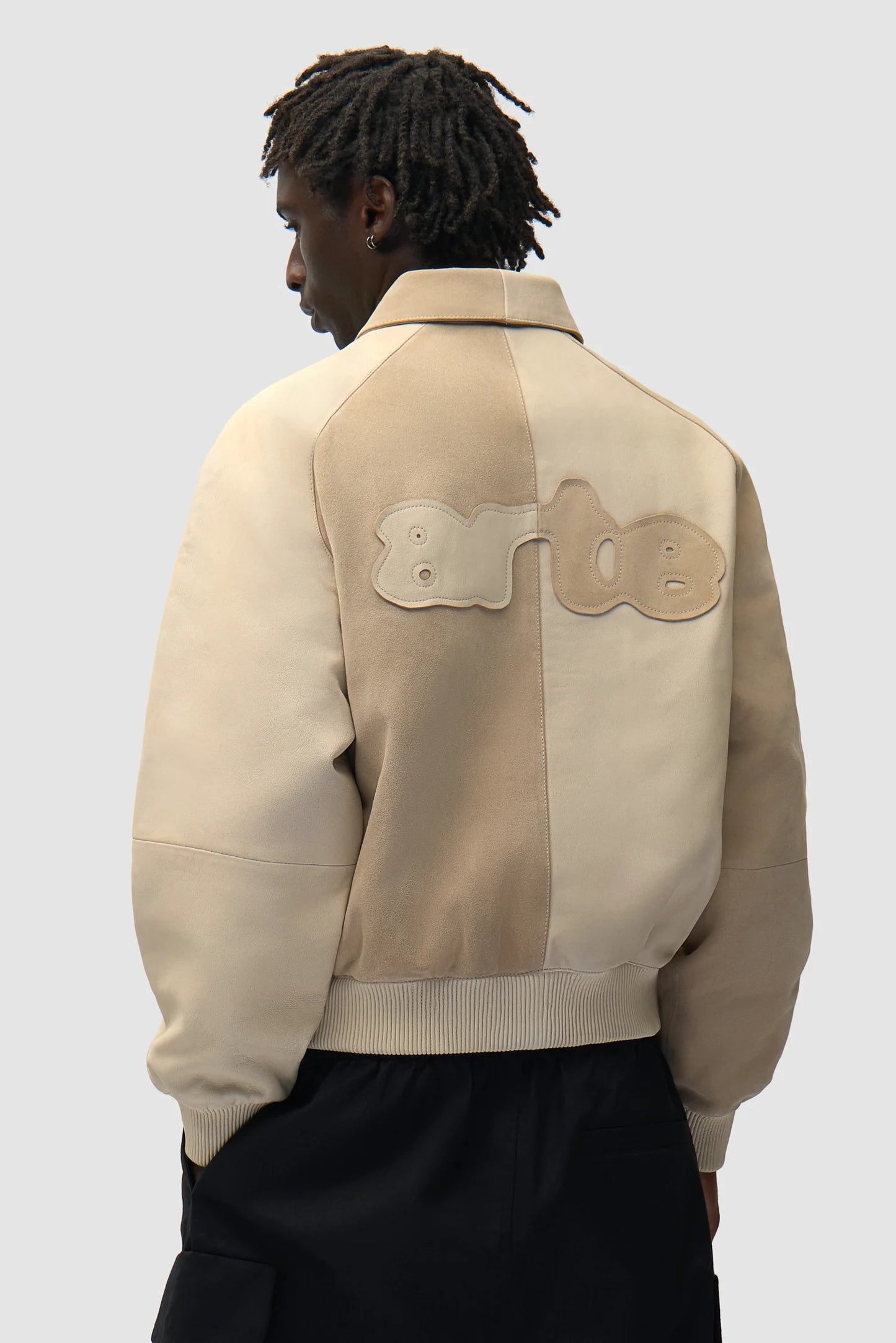 Jacket Multi Leather Cream