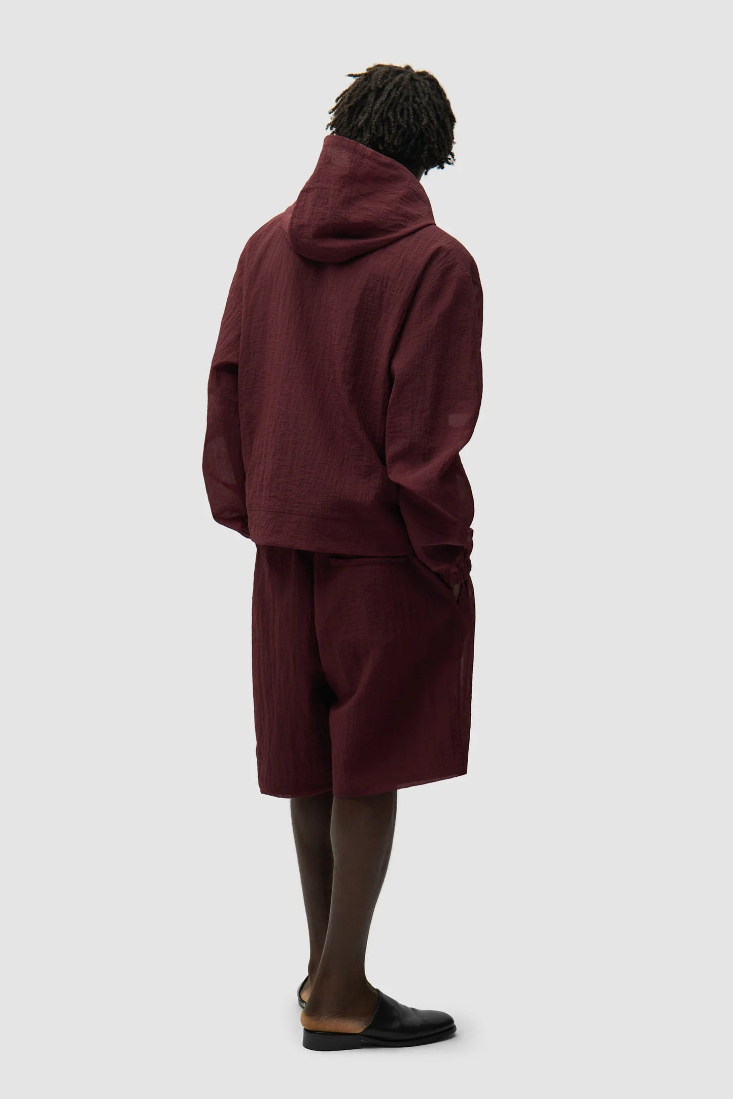 Bunda Mesh Bordeaux