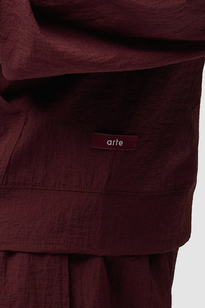 Bunda Mesh Bordeaux