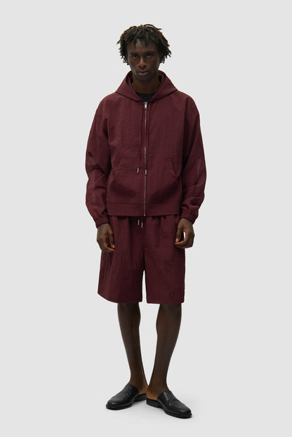 Shorts Mesh Bordeaux