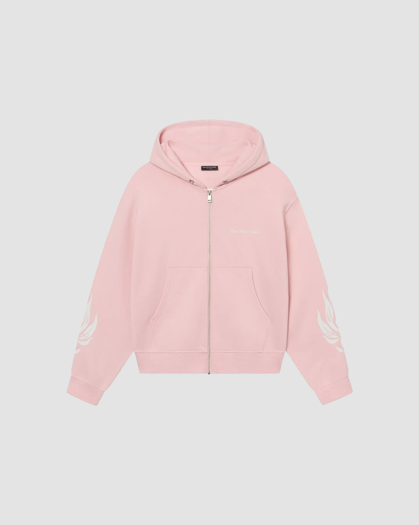 Hoodie Wesandra Zip Old Pink