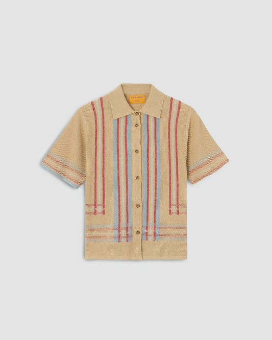 Shirt Havana Sandstone Red Striped
