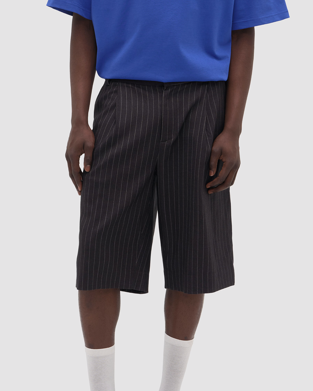 Shorts Dorian Grey Pinstripe