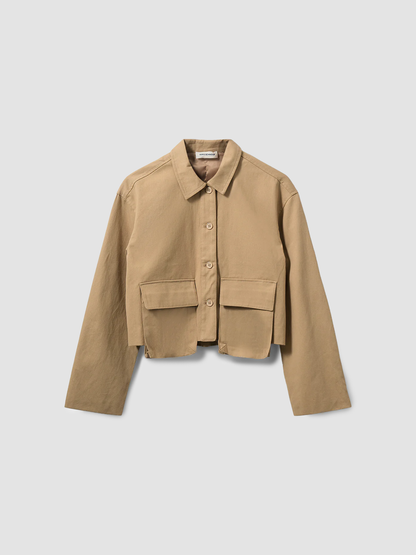 Jacket Short Larks Camel