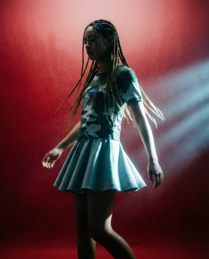 Skirt Jessica Mini Sweat Grey