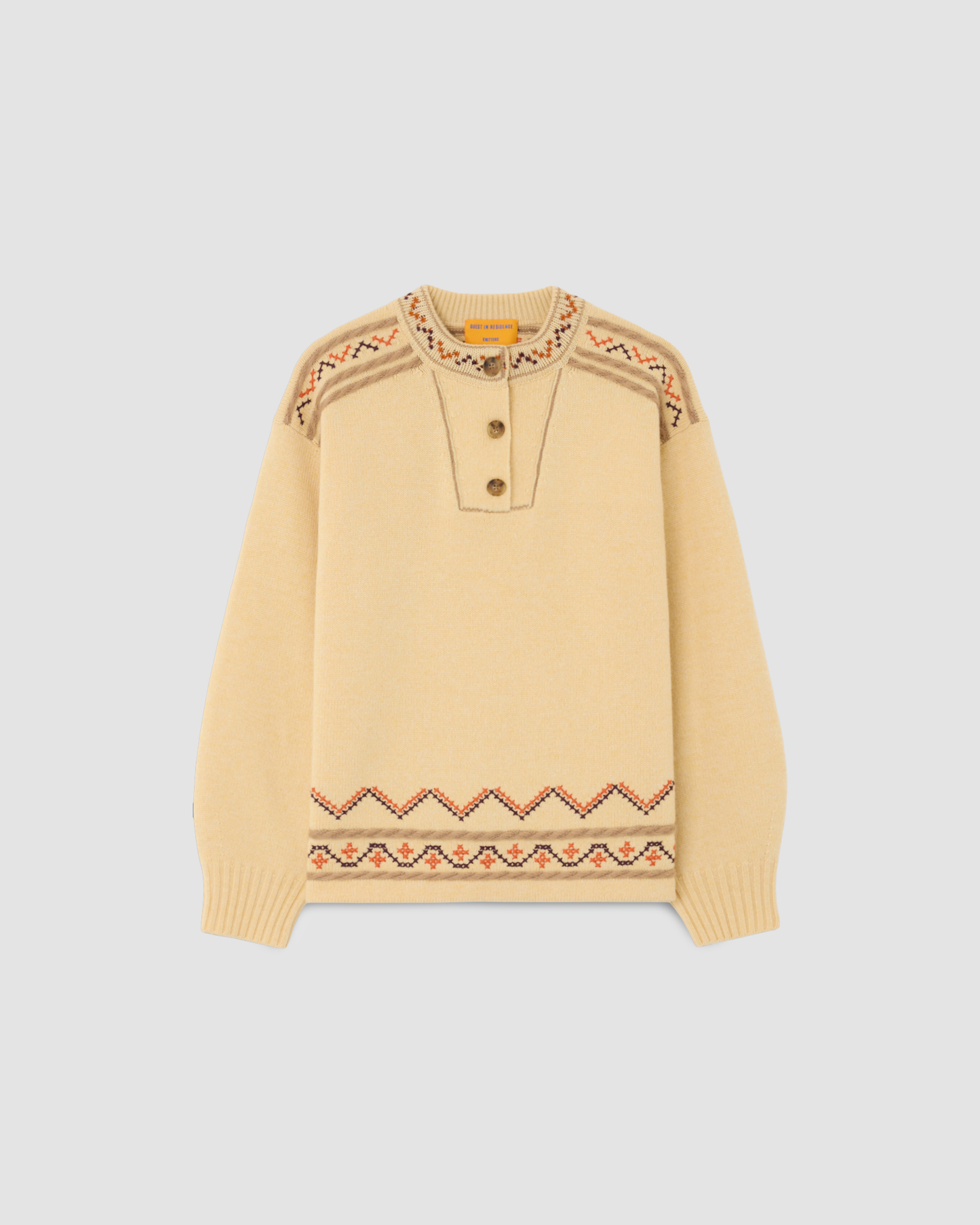 Sweater Fisherman Henley Butter