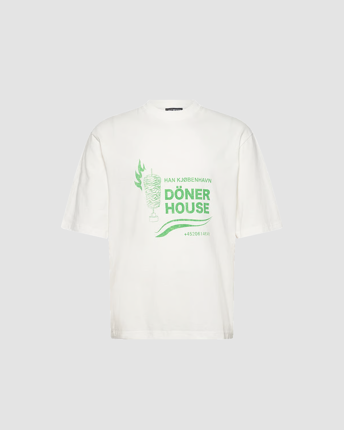 Tričko Döner House bílé
