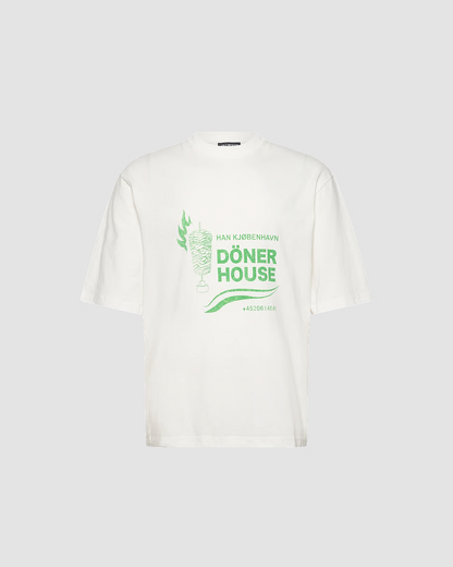 Tričko Döner House bílé