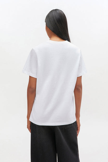 T shirt Jersey Puppy White