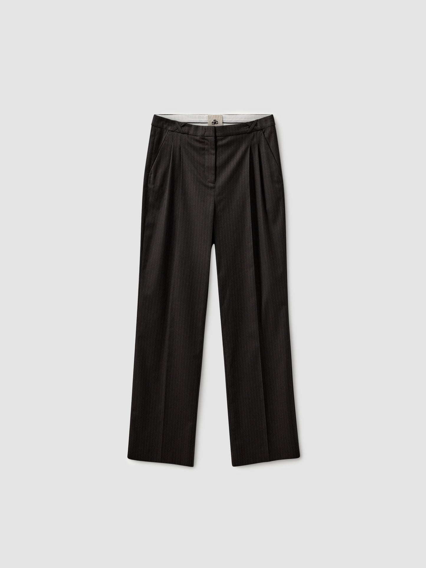 Pants Denver Pleat Chocolate