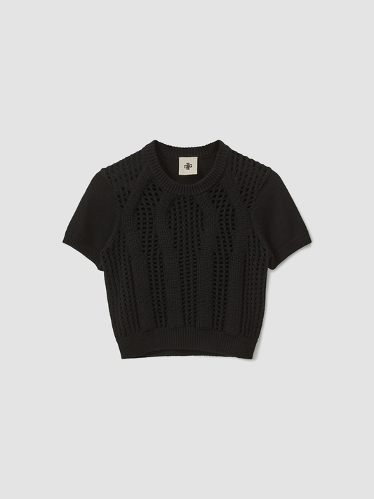 T-Shirt Tomorrow Knit Black