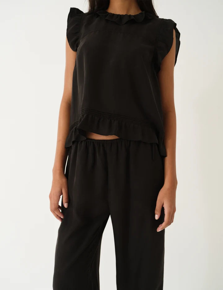 Top Darling Scallop Black
