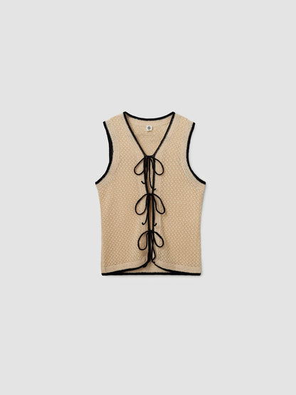 Vesta Plage Bone Black