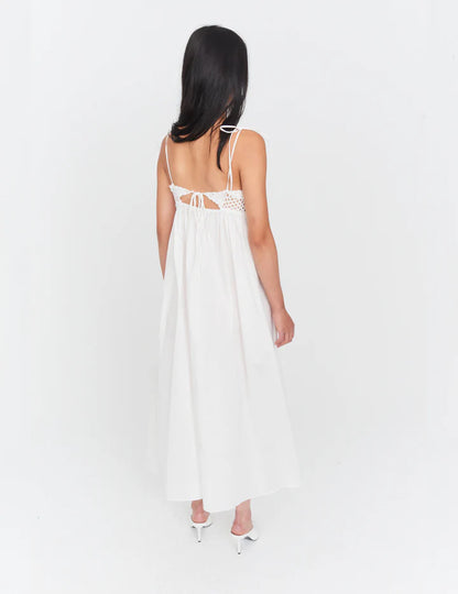 Dress Kirsten Crochet White