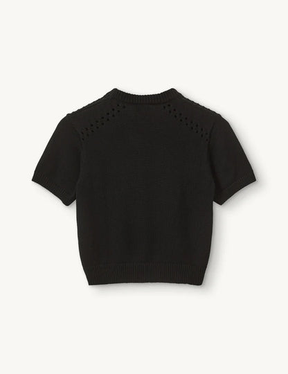 Tričko Tomorrow Knit Black