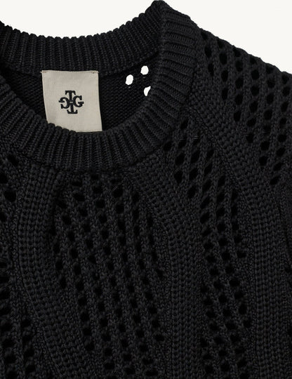 Tričko Tomorrow Knit Black