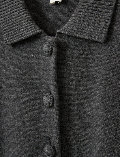 Cardigan Como Grey Melange
