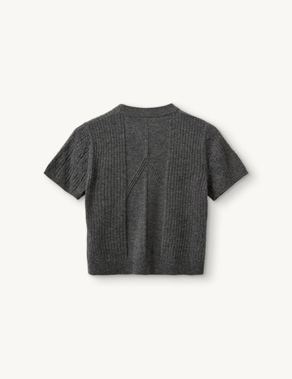 T-shirt Como Grey Melange
