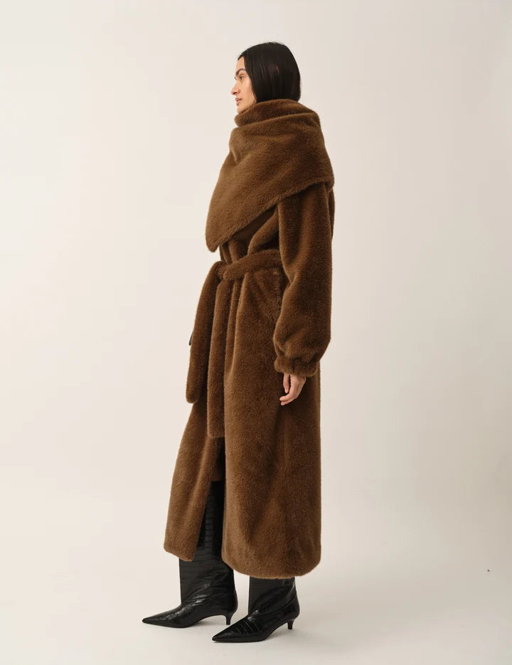 Coat Bianchi Brown