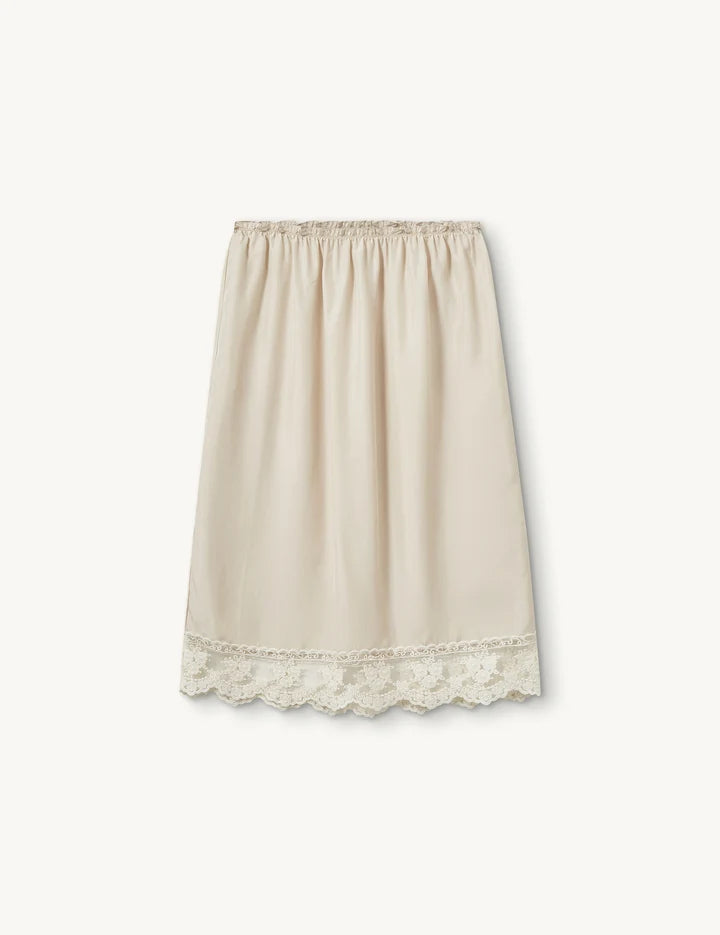 Skirt Darling Slip Ecru