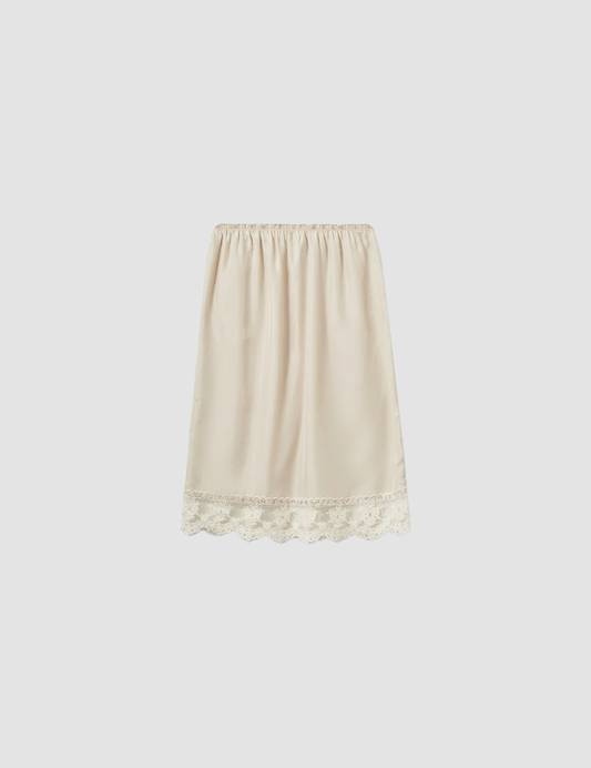 Skirt Darling Slip Ecru