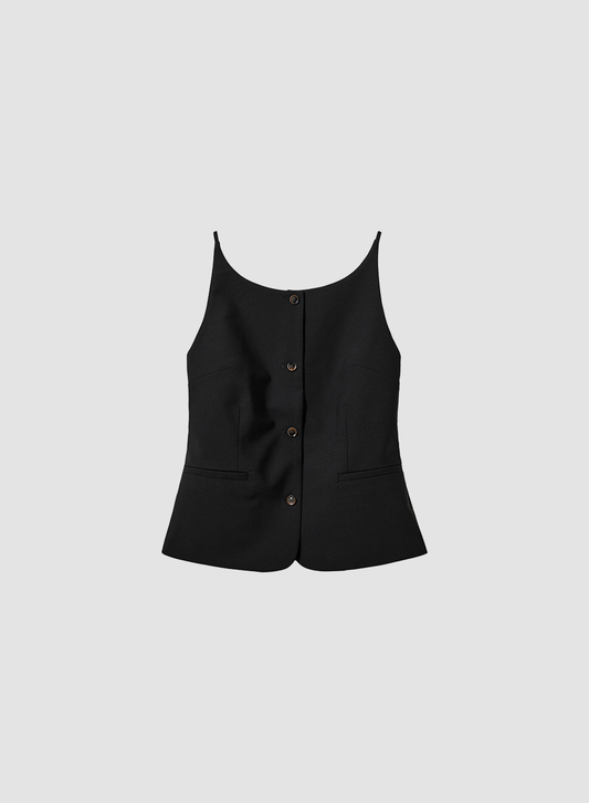 Top Grand Vest Black
