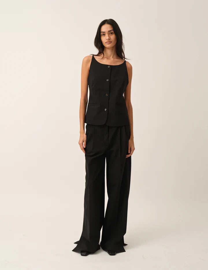 Top Grand Vest Black