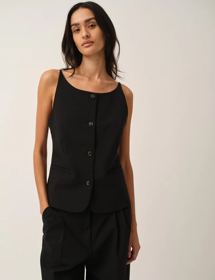 Top Grand Vest Black