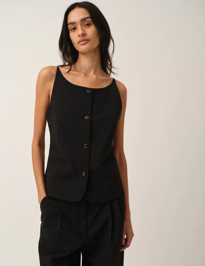 Top Grand Vest Black