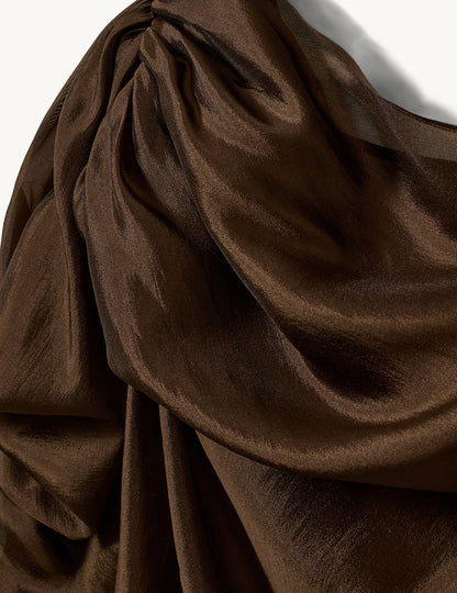 Top Gillian Drape Espresso