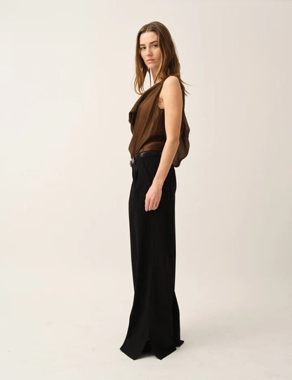 Top Gillian Drape Espresso